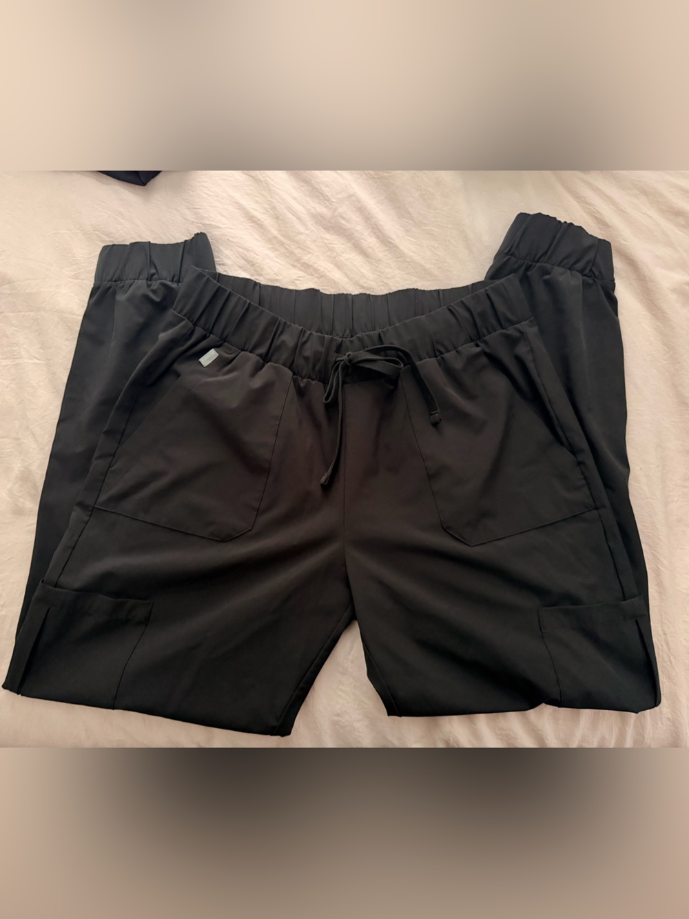Hanes Women’s Black Drawstring Lounge Trousers